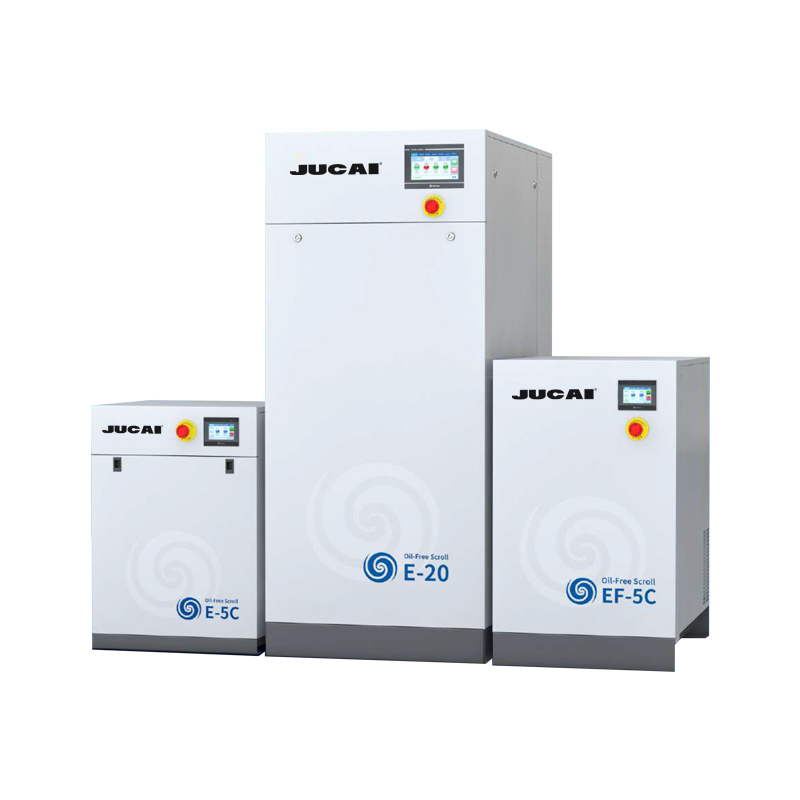 4kW 0.4M3/min 無油渦旋空壓機EF-5C 靜音食品飲料醫療實驗室空壓機